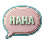 With humour